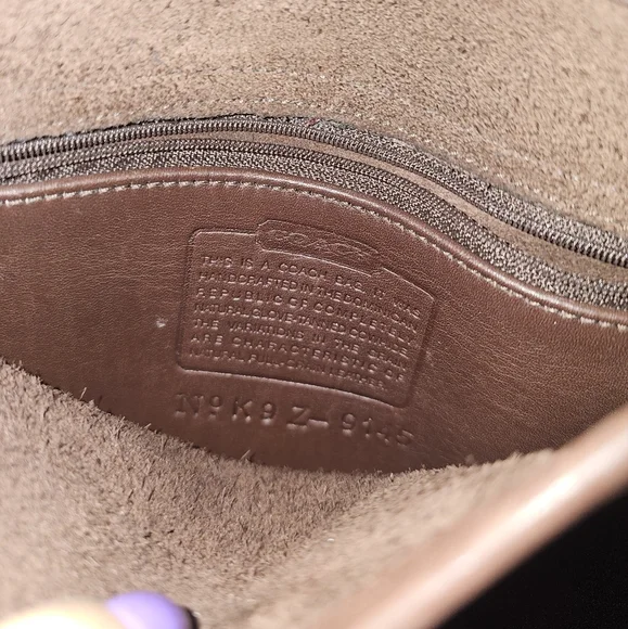 Coach Mahogany Brown Vintage Legacy Medium Studio Flap Bag. - Picture 16 of 17